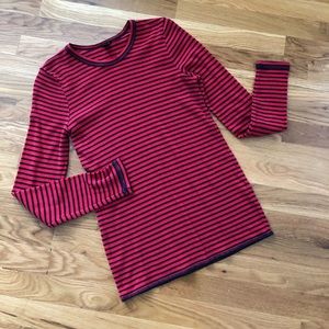 J. Crew Textured Crewneck Long Sleeve Pullover